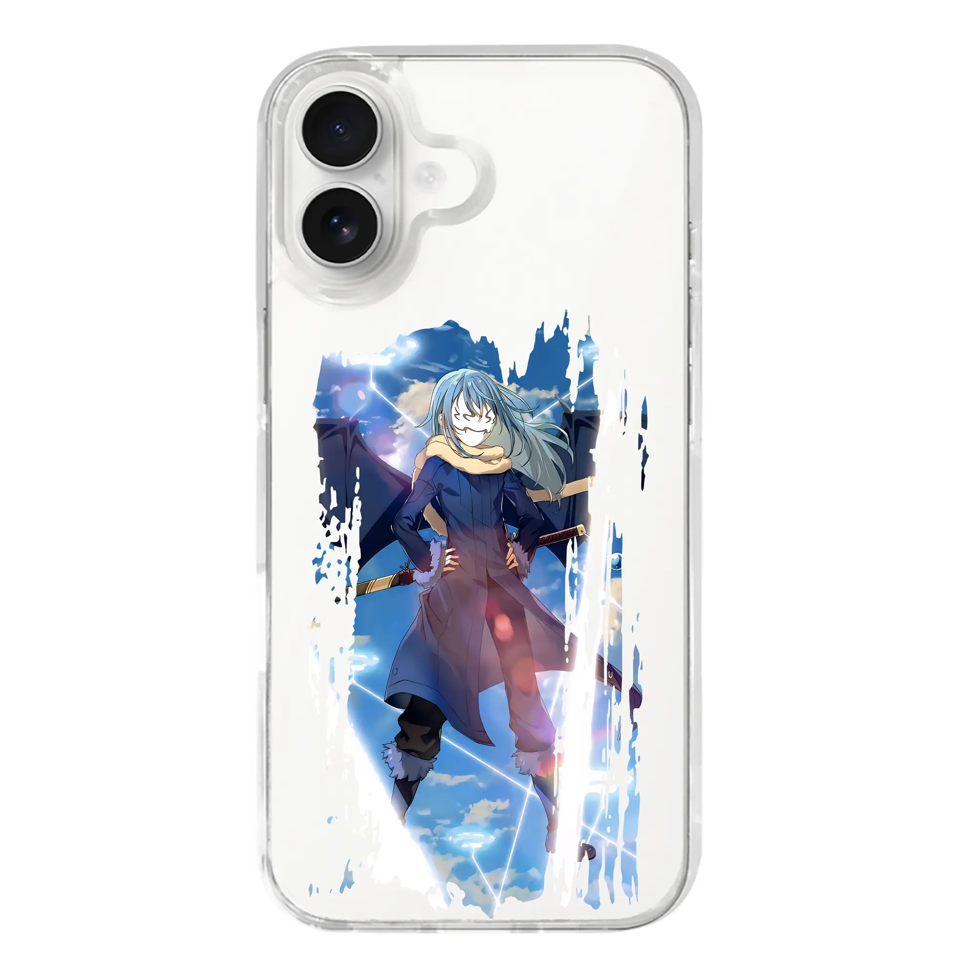 転生したらスライムだった件 グッズ,リムル・テンペスト - iPhone 17シリーズ 透明スマホケース – 薄型・耐衝撃・精密フィット保護カバー